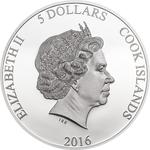 Silver Ounce 2016 The Great Tea Race: Photo Coin, Cook Islands, Silver Ounce 2016 The Great Tea Race / thumbnail