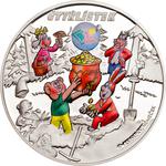 Cook Islands / One Dollar 2013 Ctyrlistek Sberatel - reverse photo