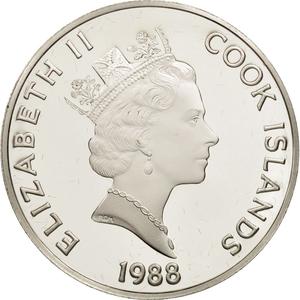 Cook Islands / Fifty Dollars 1988 Lewis and Clark - obverse photo