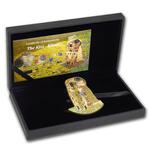 Silver Two Ounces 2019 Gustav Klimt - Kiss: Photo Coin, Cook Islands, Silver Two Ounces 2019 Gustav Klimt - Kiss / thumbnail