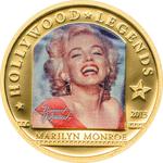 Gold Half Gram 2013 Marilyn Monroe: Photo Coin, Cook Islands, Gold Half Gram 2013 Marilyn Monroe / thumbnail