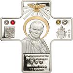 Five Dollars Silver 2015 John Paul II Anniversary: Photo Coin, Cook Islands, Five Dollars Silver 2015 John Paul II Anniversary / thumbnail