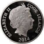 One Ounce Silver 2014 The Calendar: Photo Coin, Cook Islands, One Ounce Silver 2014 The Calendar / thumbnail