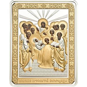 Cook Islands / Five Dollars Silver 2011 Assumption of Mary - reverse photo