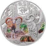 Cook Islands / Silver Half Ounce 2015 Mouflon - reverse photo
