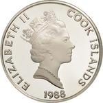 Fifty Dollars 1988 Stanley Livingstone: Photo Coin, Cook Islands, Fifty Dollars 1988 Stanley Livingstone / thumbnail