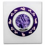 Silver Five Ounces 2023 Year of the Rabbit: Photo Coin, Cook Islands, Silver Five Ounces 2023 Year of the Rabbit / thumbnail