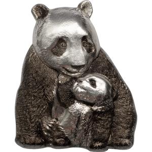 Cook Islands / Twenty Dollars Silver 2017 Lucky Panda - reverse photo
