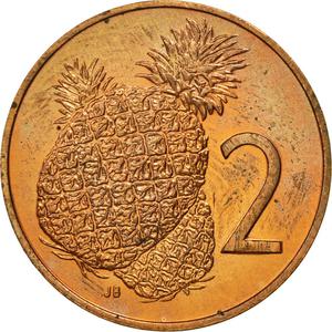 Cook Islands / Two Cents 1983 - reverse photo