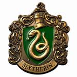 Fifty Cents 2021 Slytherin House Crest: Photo Coin, Cook Islands, Fifty Cents 2021 Slytherin House Crest / thumbnail