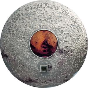 Cook Islands / Silver Three Ounces 2017 Mars - reverse photo