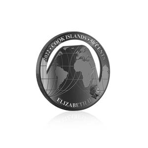 Cook Islands / Fifty Cents 2022 Landmarks of the World - Sydney Harbour Bridge - obverse photo