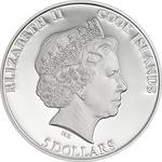 Five Dollars Silver 2013 Vivien Leigh: Photo Coin, Cook Islands, Five Dollars Silver 2013 Vivien Leigh / thumbnail