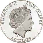 Five Dollars Silver 2012 Albrecht Dürer - Rhinoceros: Photo Coin, Cook Islands, Five Dollars Silver 2012 Albrecht Dürer - Rhinoceros / thumbnail