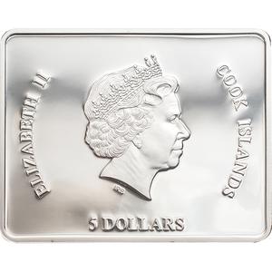 Cook Islands / Five Dollars Silver 2012 Troika in Summer - obverse photo