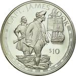 Ten Dollar 1994 James Cook: Photo Coin, Cook Islands, Ten Dollar 1994 James Cook / thumbnail
