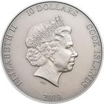 Silver Two Ounces 2019 Winged Sandals of Hermes: Photo Coin, Cook Islands, Silver Two Ounces 2019 Winged Sandals of Hermes / thumbnail