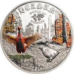 Silver Half Ounce 2014 Pheasant: Photo Coin, Cook Islands, Silver Half Ounce 2014 Pheasant / thumbnail