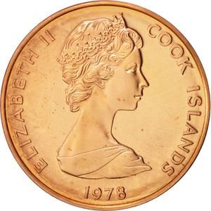 Cook Islands / Two Cents 1978 - obverse photo