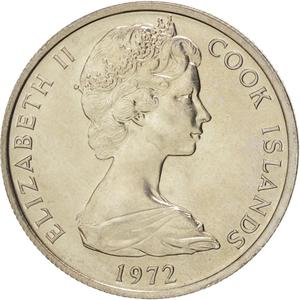 Cook Islands / Five Cents 1972 - obverse photo