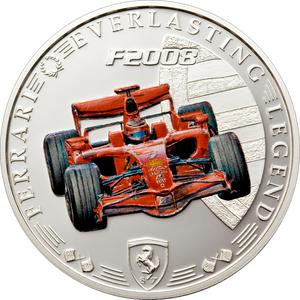 Cook Islands / One Dollar 2008 Ferrari F2008 - reverse photo