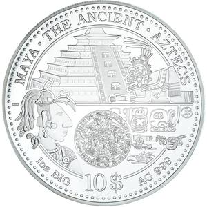 Cook Islands / Silver Ounce 2012 The Ancient Aztecs - obverse photo