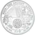 Silver Ounce 2012 The Ancient Aztecs: Photo Coin, Cook Islands, Silver Ounce 2012 The Ancient Aztecs / thumbnail