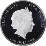 Platinum Ounce 2016 Ronald Reagan: Photo Coin, Cook Islands, Platinum Ounce 2016 Ronald Reagan / thumbnail