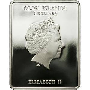Cook Islands / Five Dollars Silver 2011 Patron Saints - St Igor - obverse photo