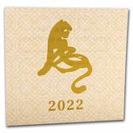 Silver Five Ounces 2022 Year of the Tiger: Photo Coin, Cook Islands, Silver Five Ounces 2022 Year of the Tiger / thumbnail