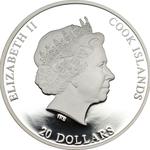 Three Ounces Silver 2017 Ulysses Deriding Polyphemus: Photo Coin, Cook Islands, One Ounce Silver 2017 Ulysses Deriding Polyphemus / thumbnail