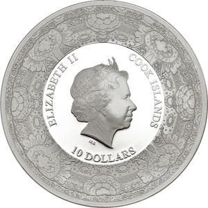 Cook Islands / Fifty Grams Silver 2014 Dutch East India Company - obverse photo