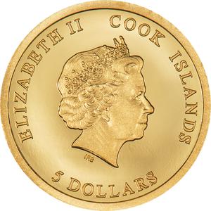 Cook Islands / Gold Half Gram 2023 Big City Lights - Sydney - obverse photo