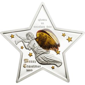 Cook Islands / Five Dollars Silver 2013 Merry Christmas - reverse photo