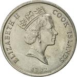 Ten Cents 1992: Photo Coin, Cook Islands, Ten Cents 1992 / thumbnail