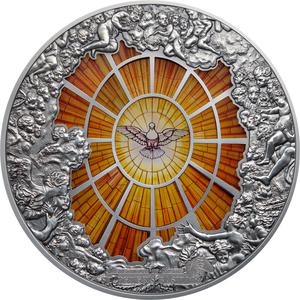 Cook Islands / Silver Ten Ounces 2016 St Peter’s Basilica - reverse photo