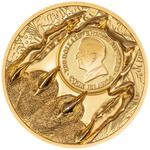 Gold Ounce 2025 Nature Kings - Tiger: Photo Coin, Cook Islands, Gold Ounce 2025 Nature Kings - Tiger / thumbnail
