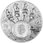 Silver Three Ounces 2023 Nature Kings - Lion: Photo Coin, Cook Islands, Silver Three Ounces 2023 Nature Kings - Lion / thumbnail