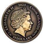 Gold Ounce 2023 Norse Gods - Thor: Photo Coin, Cook Islands, Gold Ounce 2023 Norse Gods - Thor / thumbnail