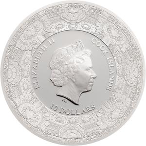Cook Islands / Silver Fifty Grams 2018 Land of Water - Windmill - obverse photo