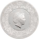 Silver Fifty Grams 2018 Land of Water - Windmill: Photo Coin, Cook Islands, Silver Fifty Grams 2018 Land of Water - Windmill / thumbnail