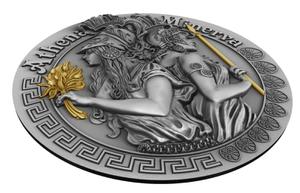 Cook Islands / Silver Two Ounces 2019 Athena and Minerva - obverse photo