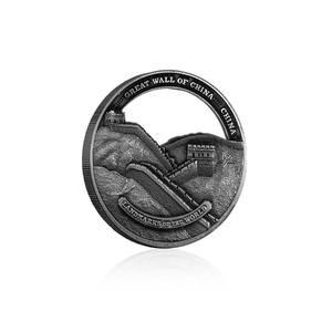 Cook Islands / Fifty Cents 2022 Landmarks of the World - Great Wall of China - reverse photo
