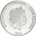 Silver Two Grams 2016 Happy 90th Birthday - QEII: Photo Coin, Cook Islands, Silver Two Grams 2016 Happy 90th Birthday - QEII / thumbnail