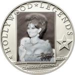 Five Dollars Silver 2013 Claudia Cardinale: Photo Coin, Cook Islands, Five Dollars Silver 2013 Claudia Cardinale / thumbnail