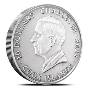 Cook Islands / Silver Two Ounces 2024 Iron Maiden - obverse photo