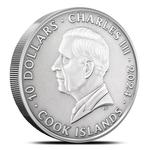 Silver Two Ounces 2024 Iron Maiden: Photo Coin, Cook Islands, Silver Two Ounces 2024 Iron Maiden / thumbnail