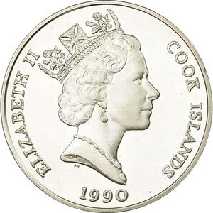 Cook Islands / Fifty Dollars 1990 Blackbuck - obverse photo