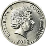 One Cent 2003 Rooster: Photo Coin, Cook Islands, One Cent 2003 Rooster / thumbnail