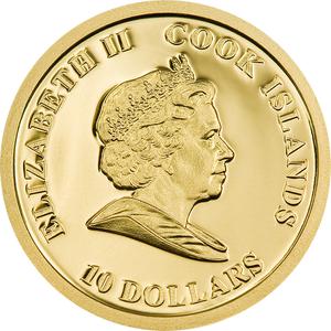 Cook Islands / Gold Twenty-fifth Ounce 2008 Nicolaus Copernicus - obverse photo